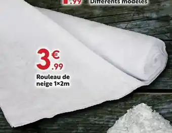 Maxi Bazar Rouleau de neige offre