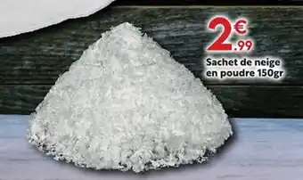 Maxi Bazar Sachet de neige en poudre offre