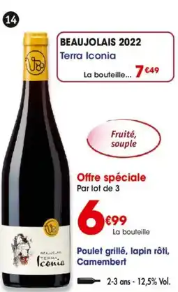 Maximo Beaujolais 2022 terra iconia offre