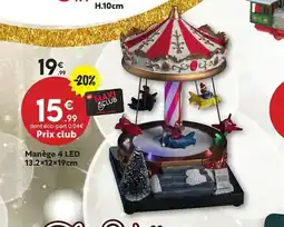 Maxi Bazar Manège 4 LED offre