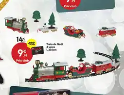 Maxi Bazar Train de Noël 4 voies offre