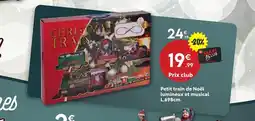 Maxi Bazar Petit train de Noël lumineux et musical offre