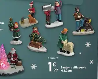 Maxi Bazar Santons villageois offre