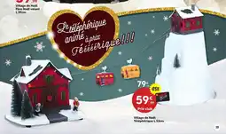 Maxi Bazar Village de Noël Père Noël volant offre