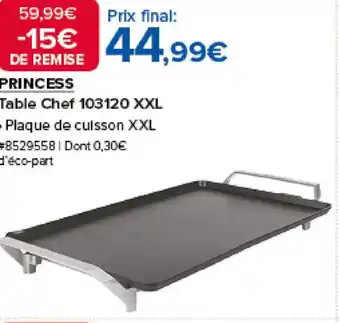 Costco PRINCESS Table Chef 103120 XXL offre