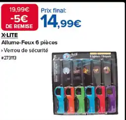 Costco X-LITE Allume-Feux 6 pièces offre