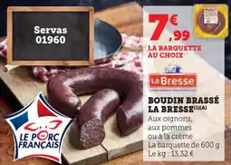 Super U Boudin brassé la bresse offre