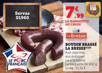 Super U Boudin brassé la bresse offre
