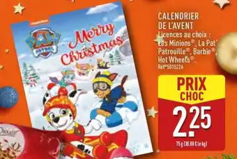 ALDI Calendrier De L'avent offre