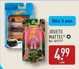 ALDI JOUETS MATTEL offre