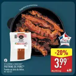 ALDI POITRINE DE PORC offre