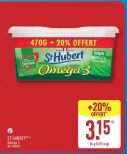 ALDI St Hubert Omega 3 offre