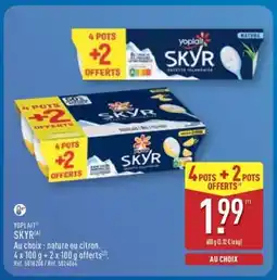 ALDI YOPLAIT Skyr offre