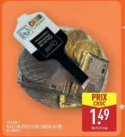 ALDI CHOCEUR FILET DE PIÈCES EN CHOCOLAT offre
