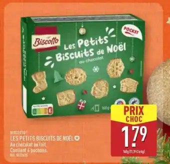 ALDI BISCOTTO LES PETITS BISCUITS DE NOËL offre