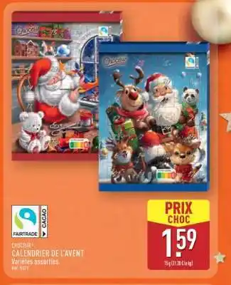 ALDI CHOCEUR CALENDRIER DE L'AVENT offre