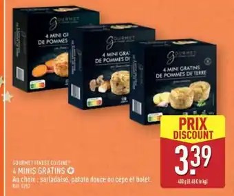 ALDI 4 Minis Gratins offre