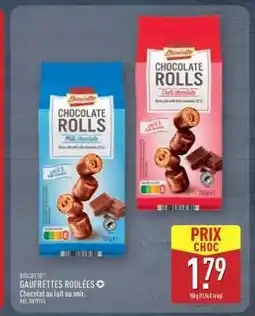 ALDI Biscotto Gaufrettes Roulées offre