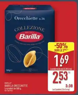 ALDI BARILLA ORECCHIETTE offre