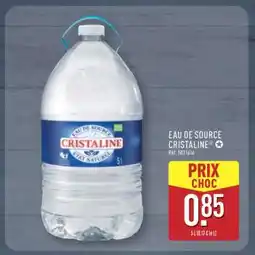ALDI Eau De Source Cristaline offre