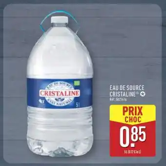 ALDI Eau De Source Cristaline offre