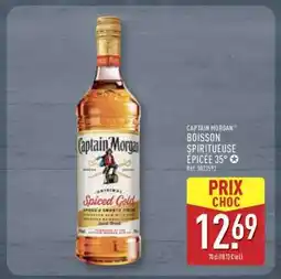 ALDI Captain Morgan Boisson Spiritueuse Épicée 35° offre