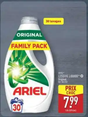 ALDI ARIEL Lessive liquide offre