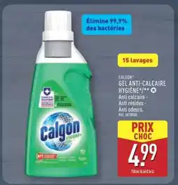 ALDI CALGON GEL ANTI-CALCAIRE HYGIÈNE offre