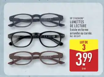 ALDI UP 2 FASHION Lunettes de lecture offre