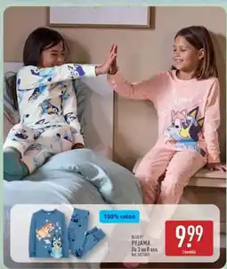 ALDI BLUEY PYJAMA offre