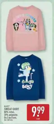 ALDI BLUEY SWEAT-SHIRT offre