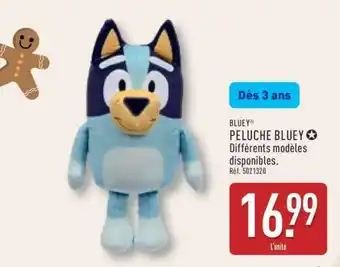 ALDI PELUCHE BLUEY offre