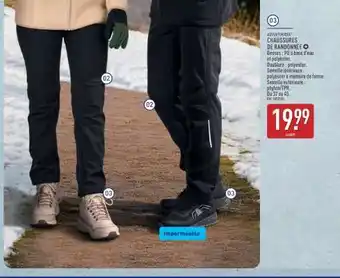 ALDI CHAUSSURES DE RANDONNÉE offre