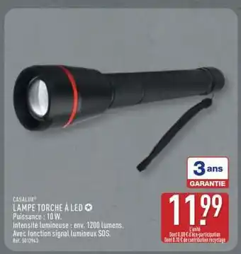 ALDI LAMPE TORCHE À LED offre