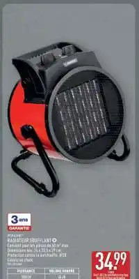 ALDI Radiateur soufflant offre