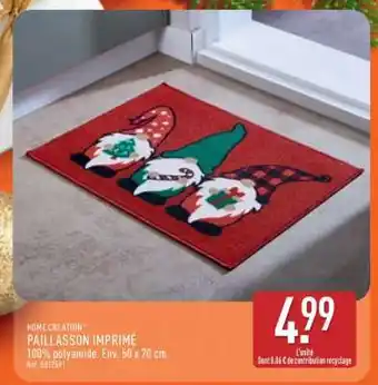 ALDI Paillasson Imprimé offre