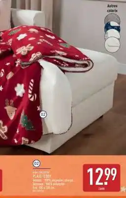 ALDI Plaid Teddy offre