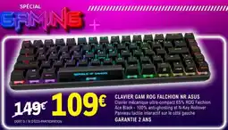 E.Leclerc CLAVIER GAM ROG FALCHION NR ASUS offre