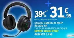 E.Leclerc CASQUE GAMING BT KORP IRIDIUM NR offre