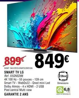 E.Leclerc SMART TV LG offre
