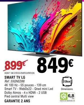 E.Leclerc SMART TV LG offre