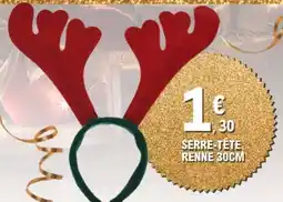 E.Leclerc SERRE TÊTE RENNE 30CM offre