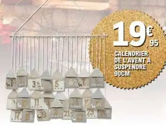 E.Leclerc Calendrier de l'Avent à suspendre 90cm offre