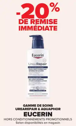 Carrefour Gamme de soins urearepair & aquaphor eucerin offre