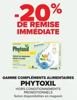 Carrefour Gamme compléments alimentaires phytoxil offre