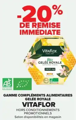 Carrefour Gamme compléments alimentaires gelée royale vitaflor offre