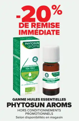 Gamme huiles essentielles phytosun aroms