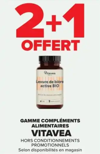 Carrefour Gamme compléments alimentaires vitavea offre