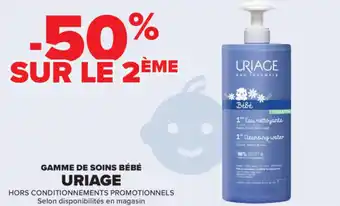 Carrefour Gamme de soins bébé uriage offre
