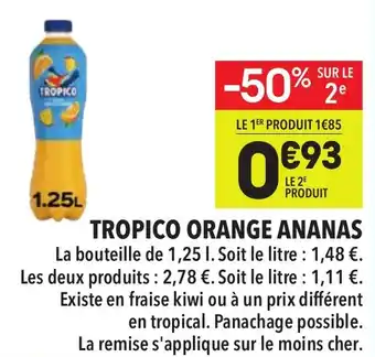 Tropico orange ananas